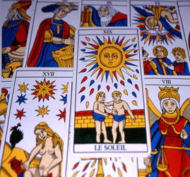 les cartes du tarot divinatoire